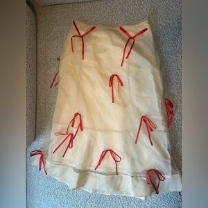 Maeve Skirt with ribbons